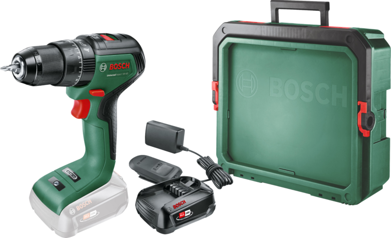 Bosch UniversalImpact 18V-60 + 2.5 Ah Accu (1x) + Systembox S